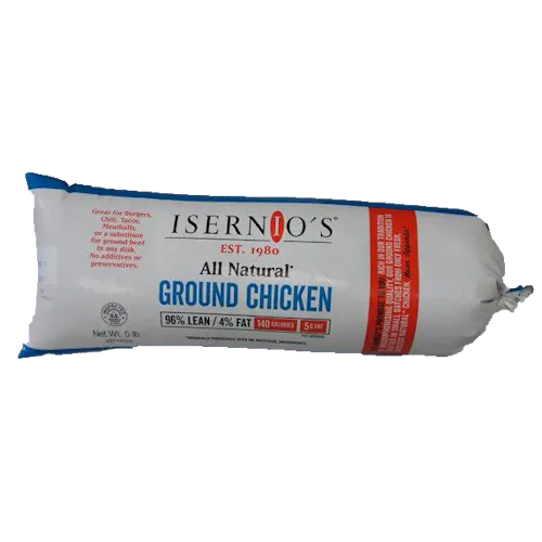 ISERNIO SAUSAGE ISERNIOS PREMIUM GROUND CHICKEN ALL NATURAL