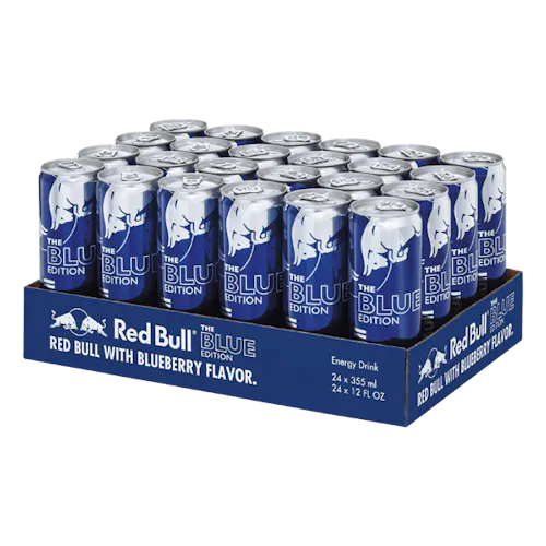 RED BULL ENERGY DRINK BLUE EDITION 12 OZ