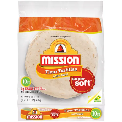 MISSION FLOUR SOFT TACO 8 INCH