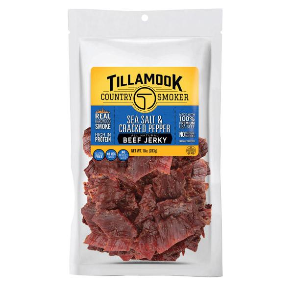 TILLAMOOK COUNTRY SMOKER BEEF JERKY SEA SALT & PEPPER