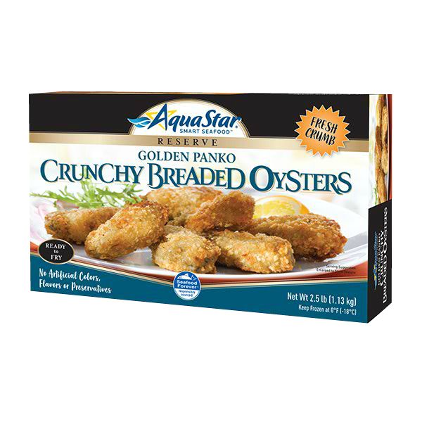 AQUA STAR PANKO BREADED OYSTERS