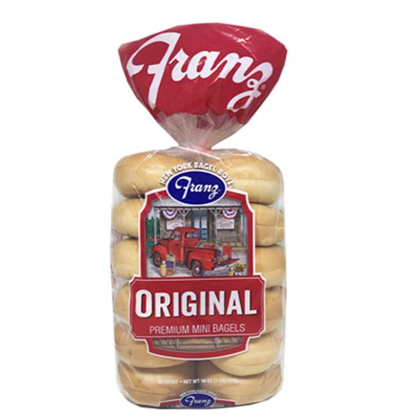 FRANZ BAKERY NEW YORK MINI BAGELS