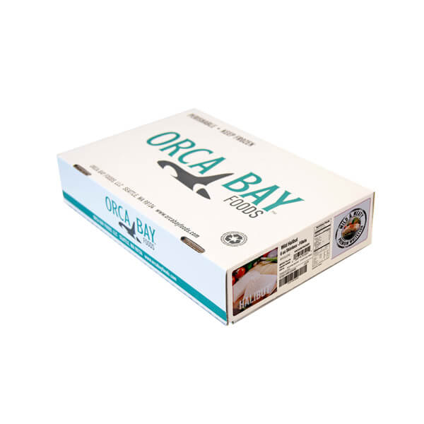 ORCA BAY WILD CAUGHT HALIBUT FILLETS 6 OZ