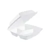 DART 8X8 3 CPMT FOAM HINGED CONTAINER