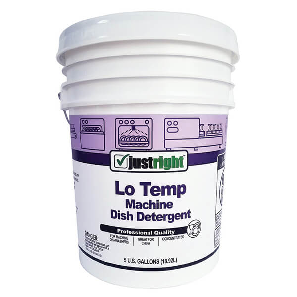 JUST RIGHT MACHINE DISH DETERGENT LO TEMP
