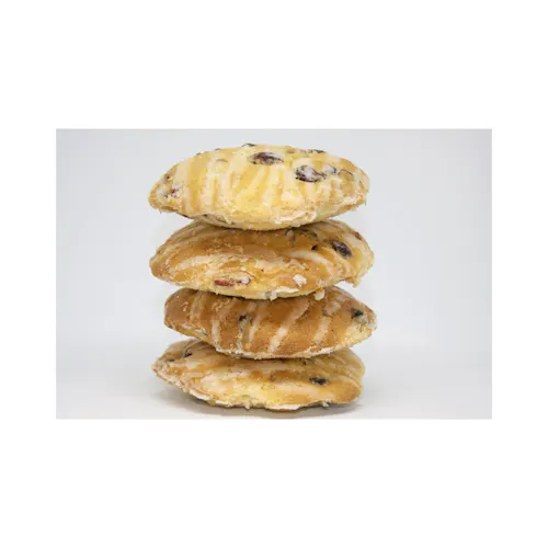 SEATTLE'S FAVORITE MUFFIN TOPS ORANGE CRANBERRY