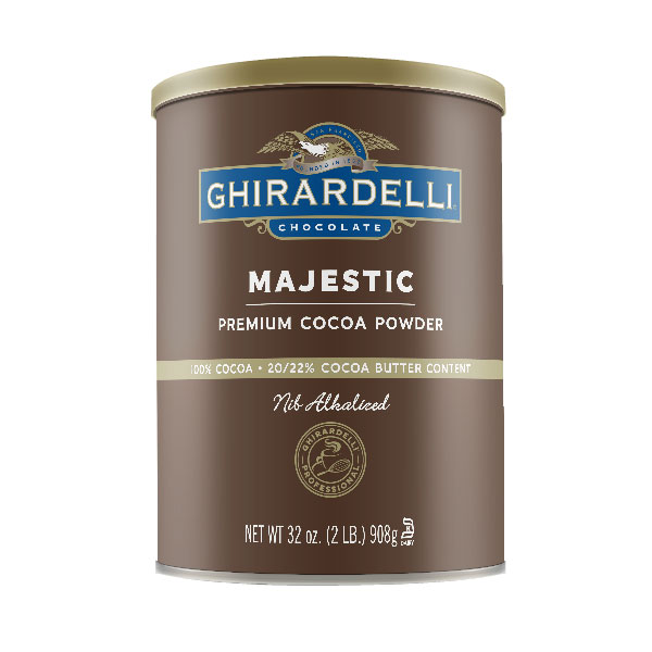 GHIRARDELLI CHOCOLATE MAJESTIC PREMIUM COCOA POWDER 20/22%