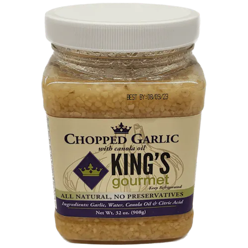 CHEF'S CLASSIC KINGS GOURMET CHOPPED GARLIC WITH CANOLA OIL