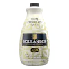 HOLLANDER CHOCOLATE WHITE CHOCOLATE CAFE SAUCE