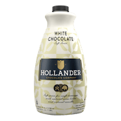 HOLLANDER CHOCOLATE WHITE CHOCOLATE CAFE SAUCE
