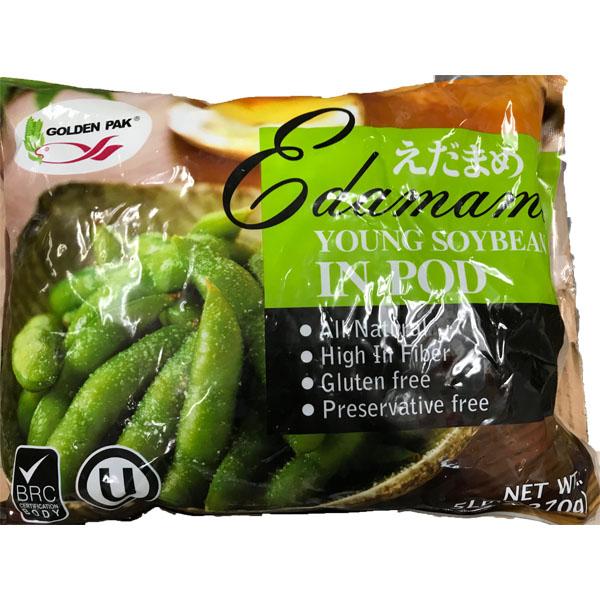 GOLDEN PAK FROZEN EDAMAME