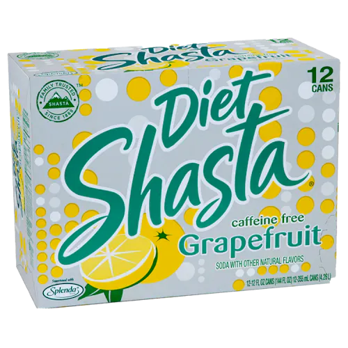 SHASTA SHASTA DIET GRAPEFRUIT SODA