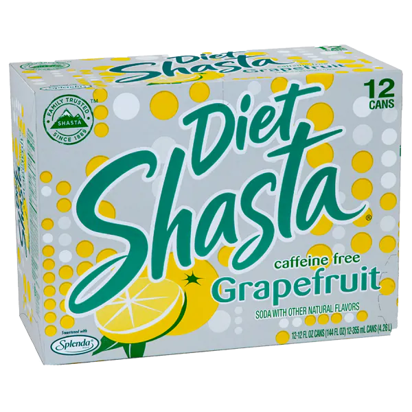 SHASTA SHASTA DIET GRAPEFRUIT SODA