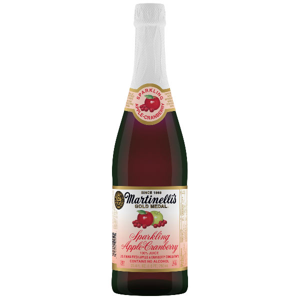 MARTINELLI SPARKLING APPLE-CRANBERRY JUICE