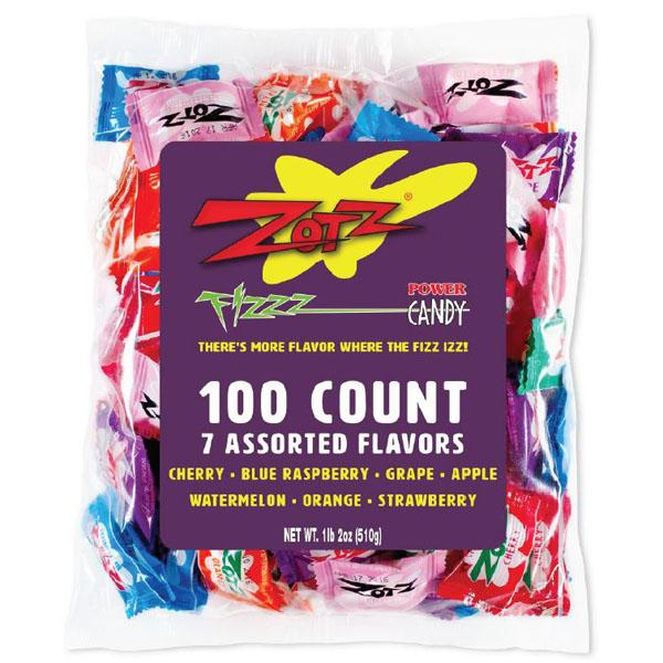 ZOTZ FIZZ POWER CANDY