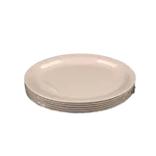 WINCO MELAMINE PLATTER WHITE 11.2 INCH