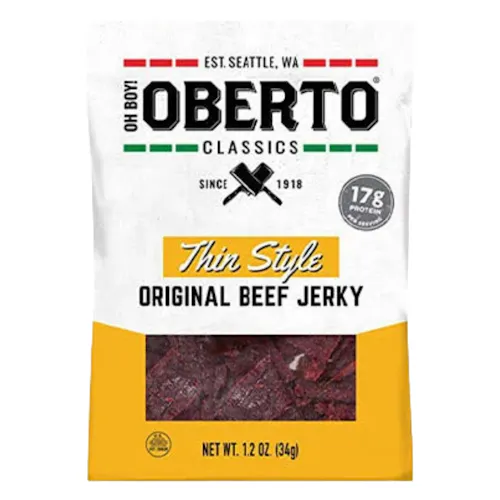 OBERTO ORIGINAL THIN STYLE BEEF JERKY 1.2 OZ