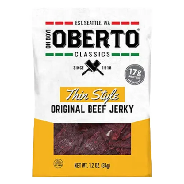 OBERTO ORIGINAL THIN STYLE BEEF JERKY 1.2 OZ