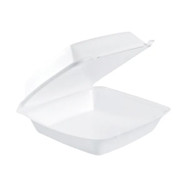 DART 8X8 1 CPMT FOAM HINGED CONTAINER