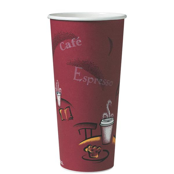 DART HOT CUP PAPER BISTRO 24 OZ 242SI USE 316 LIDS