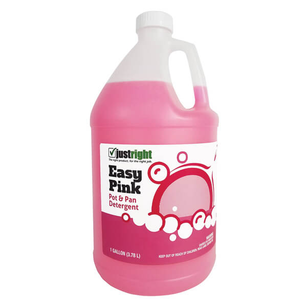 JUST RIGHT EASY PINK POT & PAN DETERGENT
