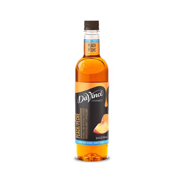 DA VINCI SUGAR FREE PEACH SYRUP