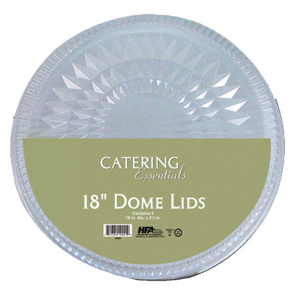 HFA CATERING ESSENTIALS 18 INCH ROUND DOME LIDS
