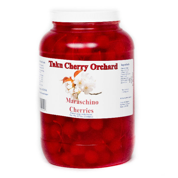 TAKU CHERRY ORCHARD TAKU MARASCHINO CHERRY WITH STEM