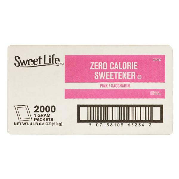 US FOODS  - SWEET LIFE MONARCH SACCHARIN ZERO CALORIE PINK SWEETENER
