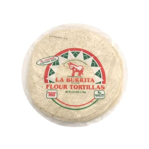 LA BURRITA 12.5 INCH FLOUR TORTILLA