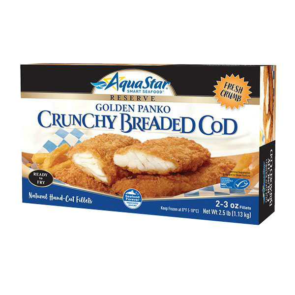 AQUA STAR PANKO BREADED COD