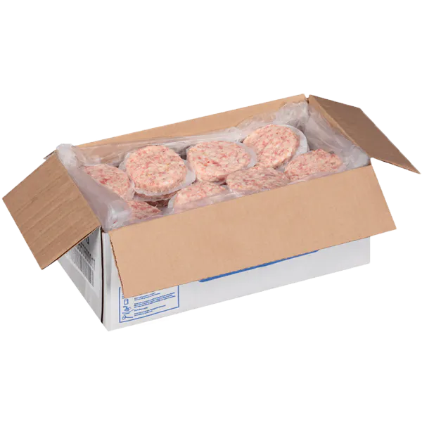 FARMLAND SILVER PORK SAUSAGE PATTIES 2 OZ 13335