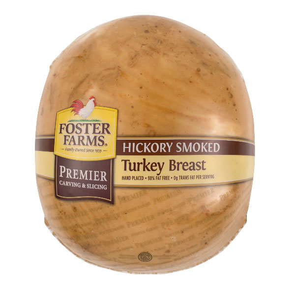 FOSTER FARMS HICKORY SMOKED TURKEY BREAST