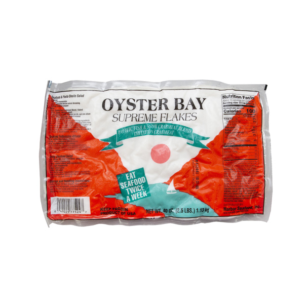 OYSTER BAY IMITATION CRABMEAT SURIMI FLAKES