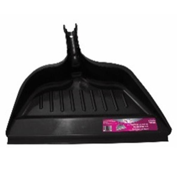 REYNERA HEAVY DUTY DUSTPAN PLASTIC BLACK