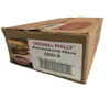 PHILADELPHIA CHEESESTEAK BEEF PHILLY FLAT SEASONED RAW FROZEN 4 OZ SLICED
