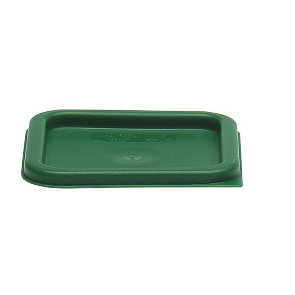 CAMBRO COVER SQUARE GREEN FOR 2 & 4 QUART