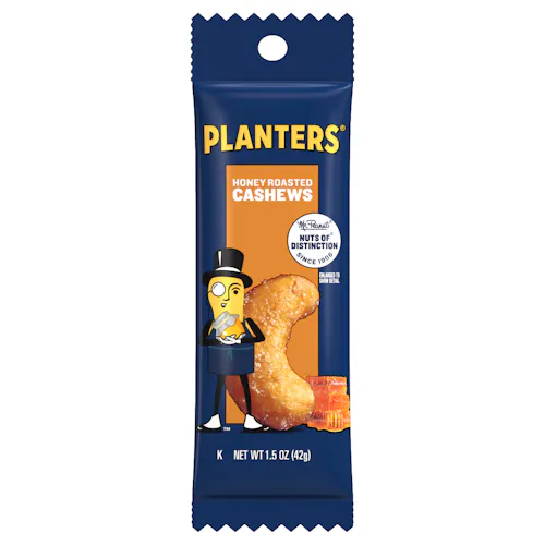 PLANTERS HONEY ROASTED CASHEWS