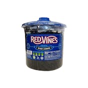 RED VINES AMERICAN LICORICE BLACK LICORICE JAR
