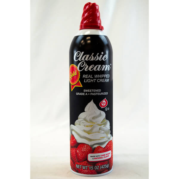 CLASSIC CREAM REAL WHIPPED LIGHT CREAM