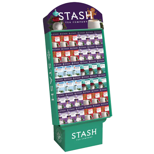 STASH HOLIDAY SHIPPER - FOUR FLAVORS - 12 EACH