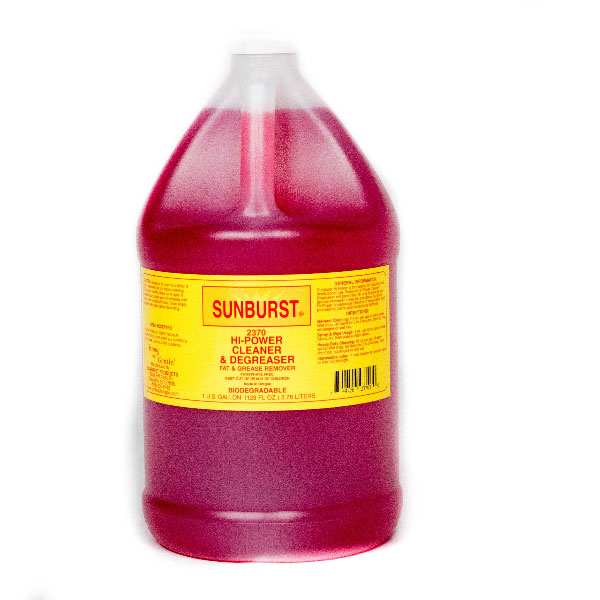 SUNBURST HI-POWER CLEANER & DEGREASER