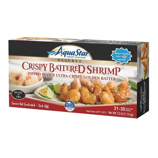 AQUA STAR CRISPY BATTERED SHRIMP 31-35