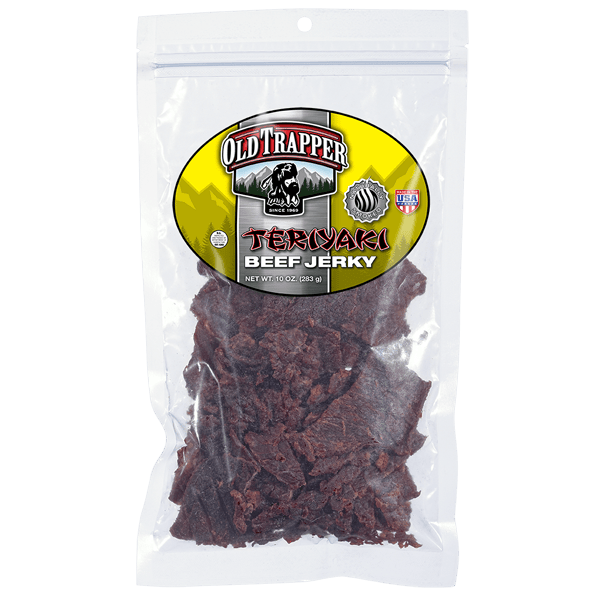 OLD TRAPPER TERIYAKI BEEF SMOKED BEEF JERKY