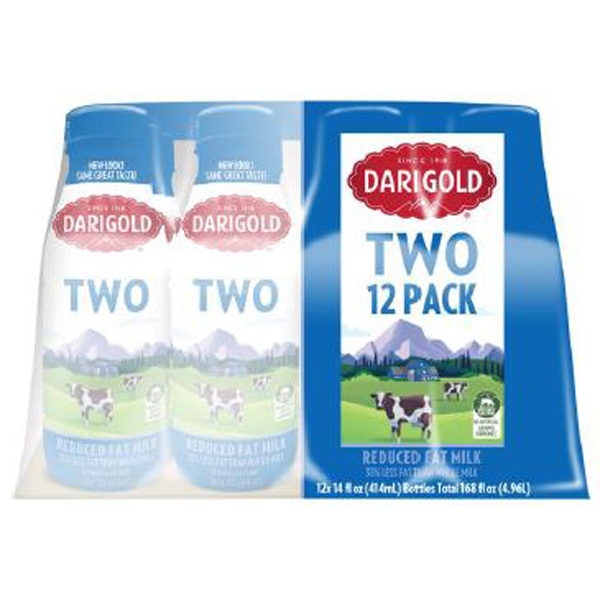 DARIGOLD 2% MILK BOTTLE UHT