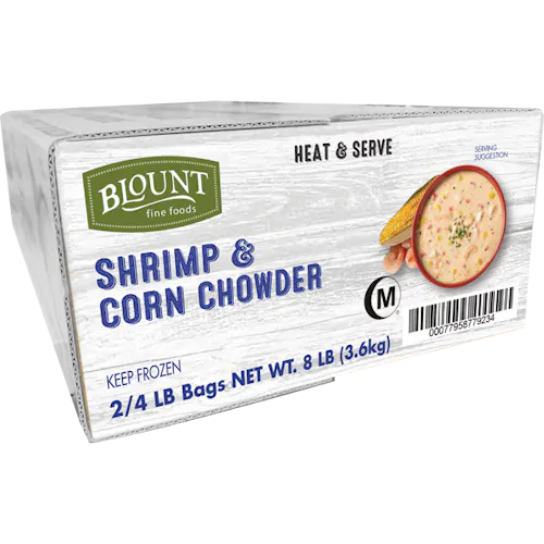 BLOUNT SHRIMP AND CORN CHOWDER SOUP