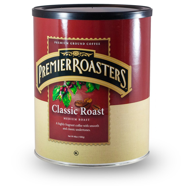 PREMIER ROASTERS GROUND COFFEE CLASSIC ROAST