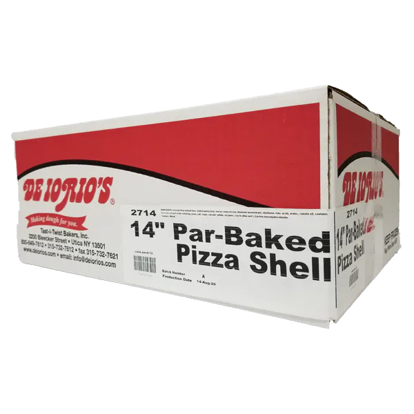 DEIORIO'S PARTIALLY BAKED PIZZA CRUST 14 INCH