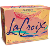 LACROIX NATURAL SPARKLING WATER GRAPEFRUIT