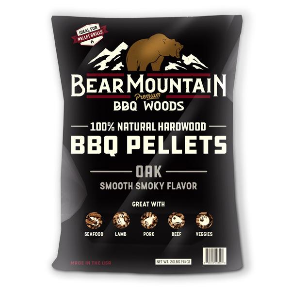 BEAR MOUNTAIN SMOKER PELLETS OAK